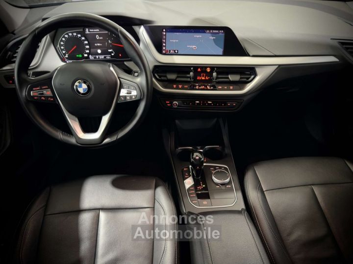 BMW Série 1 118 d 1ERPRO BOITE AUTO JANTES 18' GPS CUIR PDC TVA - 16