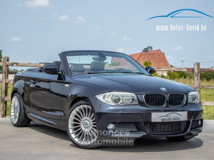 BMW Série 1 120 dA M-Pakket Cabrio -  ZETELVERWARMING - AIRCO - LEDER - CRUISECONTROL - ISOFIX - 3