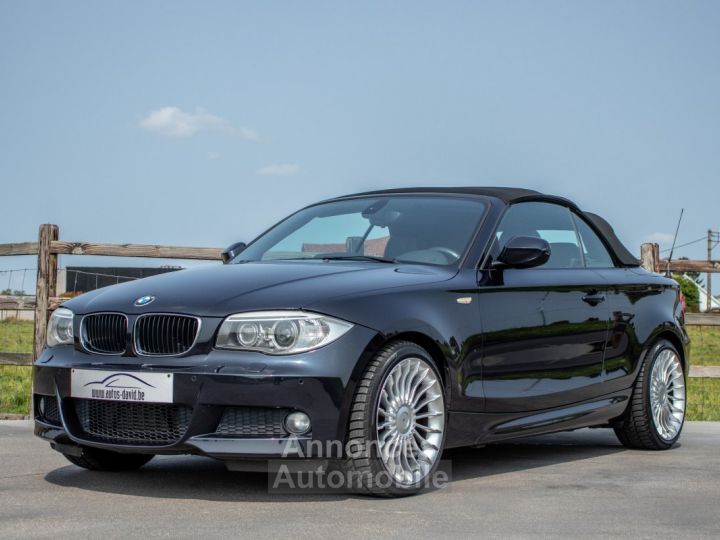 BMW Série 1 120 dA M-Pakket Cabrio -  ZETELVERWARMING - AIRCO - LEDER - CRUISECONTROL - ISOFIX - 5