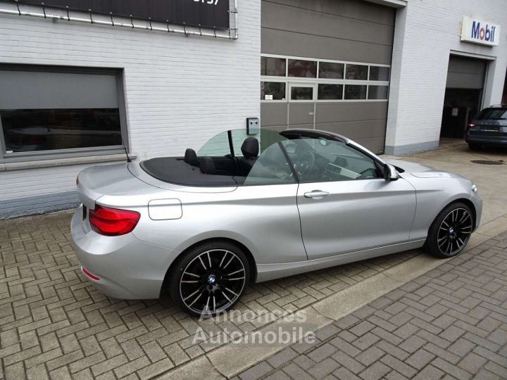 BMW Série 2 218 cabrio XENON,LEDER,NAVI,PDC,BLUETH,ALU,USB - 5