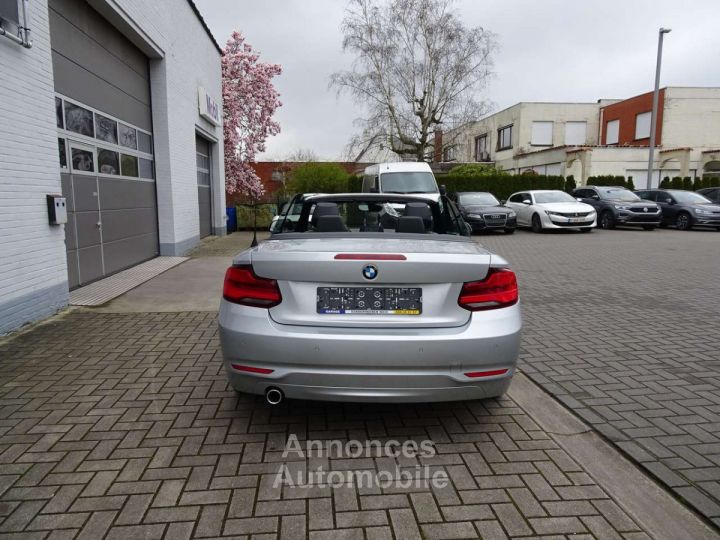 BMW Série 2 218 cabrio XENON,LEDER,NAVI,PDC,BLUETH,ALU,USB - 6