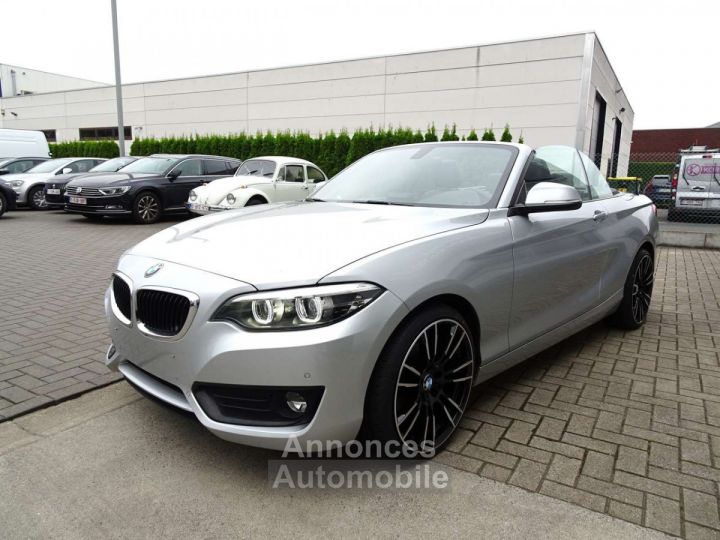 BMW Série 2 218 cabrio XENON,LEDER,NAVI,PDC,BLUETH,ALU,USB - 26