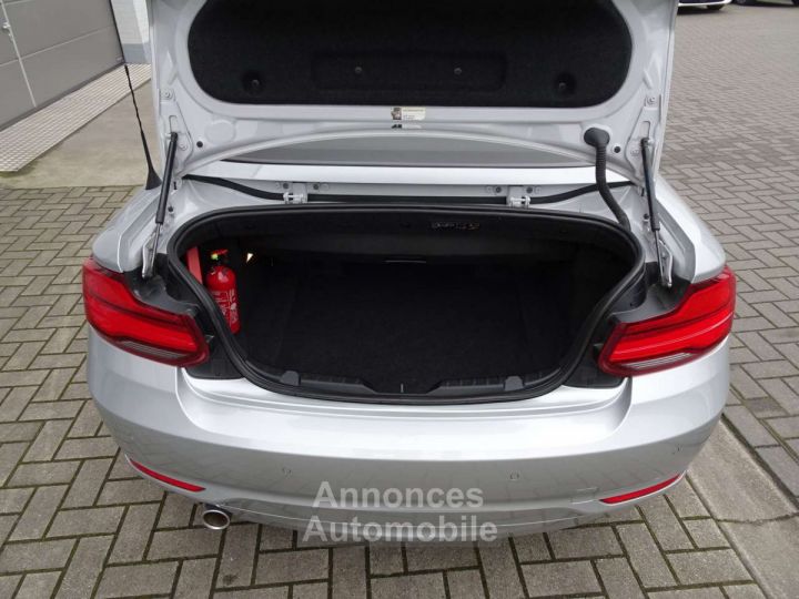 BMW Série 2 218 cabrio XENON,LEDER,NAVI,PDC,BLUETH,ALU,USB - 29