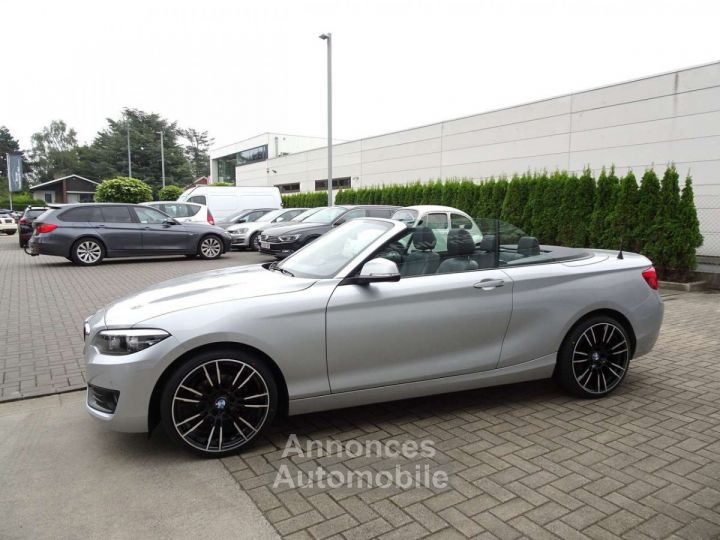 BMW Série 2 218 cabrio XENON,LEDER,NAVI,PDC,ZETELVERWARMING - 2