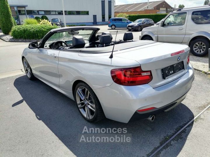 BMW Série 2 218 Cabriolet Pack M -NAVI-CUIR-CLIM AUTO-JANTES 18- - 4