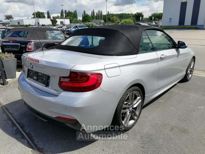 BMW Série 2 218 Cabriolet Pack M -NAVI-CUIR-CLIM AUTO-JANTES 18- - 5