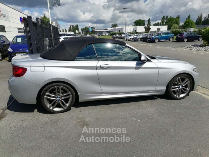 BMW Série 2 218 Cabriolet Pack M -NAVI-CUIR-CLIM AUTO-JANTES 18- - 6