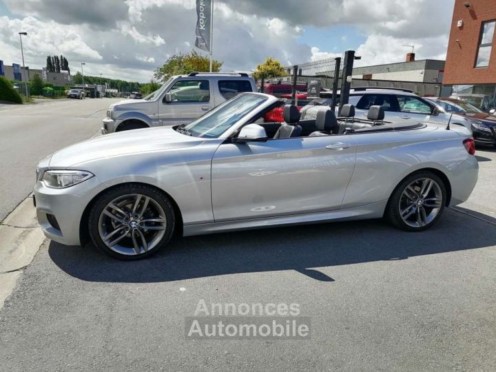 BMW Série 2 218 Cabriolet Pack M -NAVI-CUIR-CLIM AUTO-JANTES 18- - 7