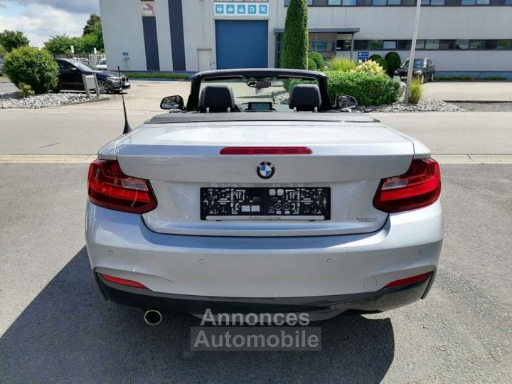 BMW Série 2 218 Cabriolet Pack M -NAVI-CUIR-CLIM AUTO-JANTES 18- - 8