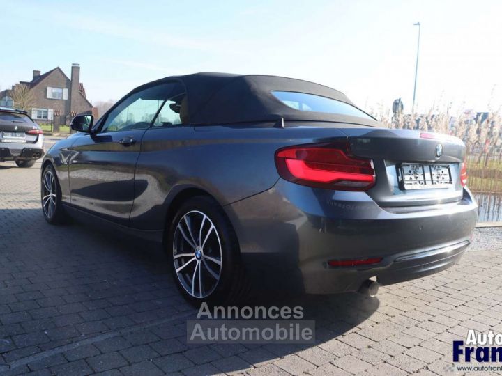 BMW Série 2 218 D CABRIO SPORTLINE NAVI LED CAM MEMORY - 5