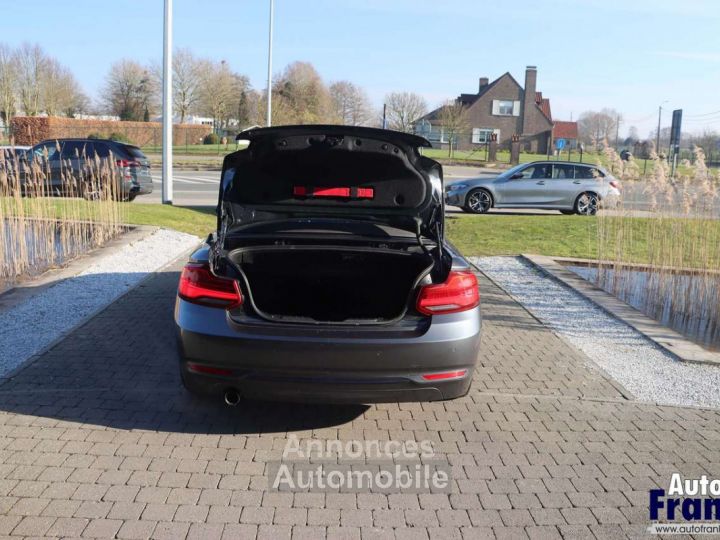 BMW Série 2 218 D CABRIO SPORTLINE NAVI LED CAM MEMORY - 13