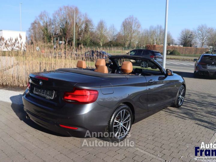 BMW Série 2 218 D CABRIO SPORTLINE NAVI LED CAM MEMORY - 18