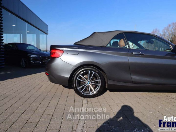 BMW Série 2 218 D CABRIO SPORTLINE NAVI LED CAM MEMORY - 42