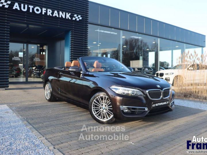 BMW Série 2 218 I CABRIO LUXURY NAVI H&K MEMORY LED - 19