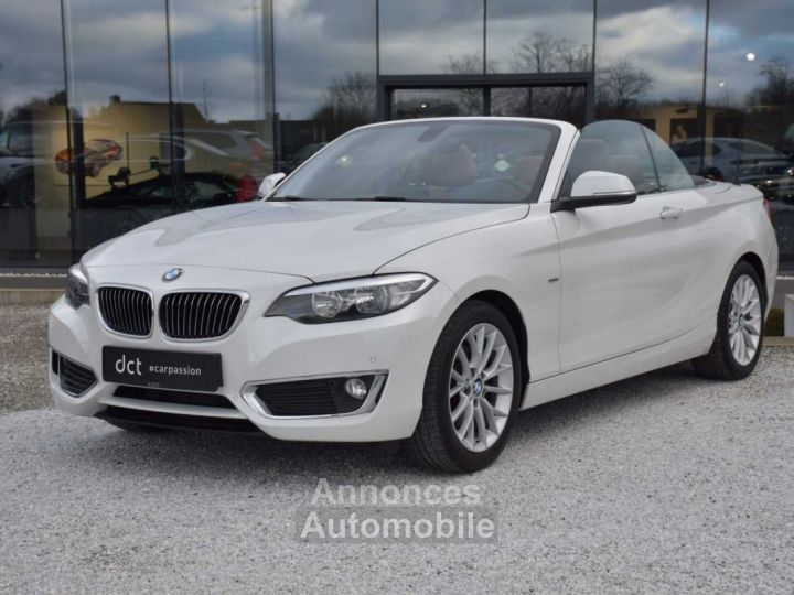 BMW Série 2 220 Convertible Diesel Luxury Line Leather - 1