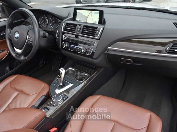 BMW Série 2 220 Convertible Diesel Luxury Line Leather - 12