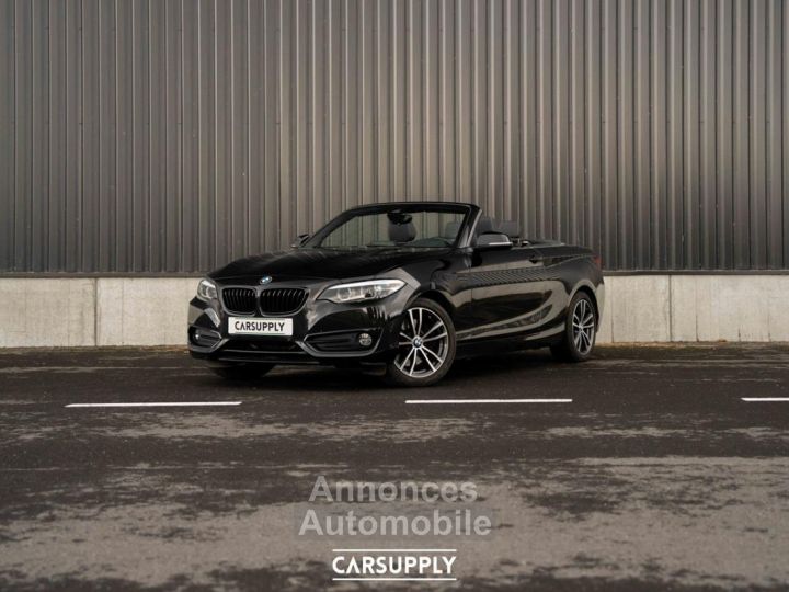 BMW Série 2 230 Cabrio 230iA - Sportline - Leder - Camera - DAB - 1