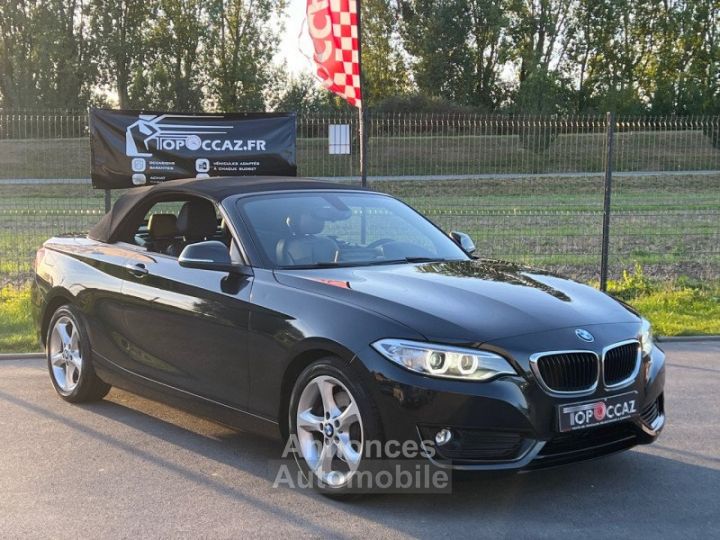 BMW Série 2 CABRIOLET (F23) 220IA 184CH LUXURY 100.000km GPS/ CUIR/ JANTES ALU - 3