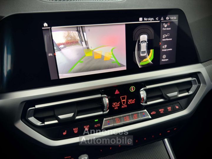 BMW Série 3 318 d PACK M SHADOW LINE iCOCKPIT T.OUVRANT CARPLAY - 13