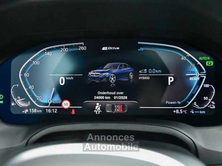 BMW Série 3 330 Saloon Xe - OPEN DAK - HAMRAN KARDON - M-PACK - CARPLAY - CAMERA - - 18