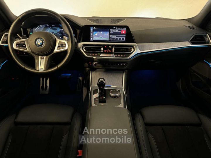 BMW Série 3 Touring 330 e M Sport-Pano-Act.Cruise-H&K-Cam-DAB.. - 9