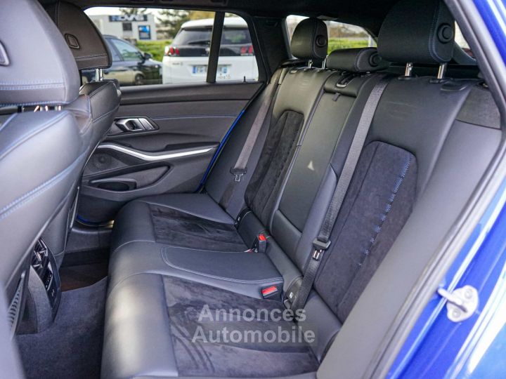 BMW Série 3 Touring 330e M Sport - 690 Euros/mois - Attelage électrique, Régulateur Adaptatif - Révisée 08/2024 - TVA - Garantie possible jusqu'à 36 mois - 35