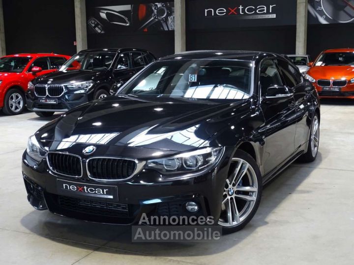 BMW Série 4 Gran Coupe 418 d KIT M Coupé FULL LED-CUIR-HARMAN-19-NAVI - 1