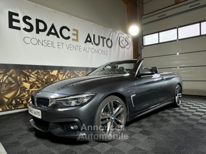 BMW Série 4 SERIE CABRIOLET F33 LCI 420d 190 ch BVA8 M Sport - 1