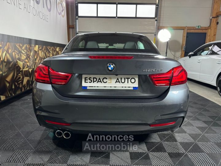 BMW Série 4 SERIE CABRIOLET F33 LCI 420d 190 ch BVA8 M Sport - 35