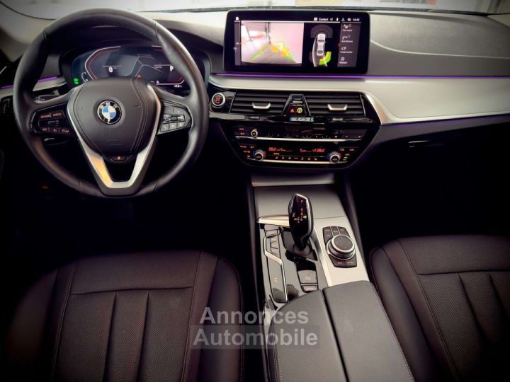 BMW Série 5 518 dA FACELIFT 1ERPRO JANTES 20' iCOCKPIT CAMERA CUIR - 16