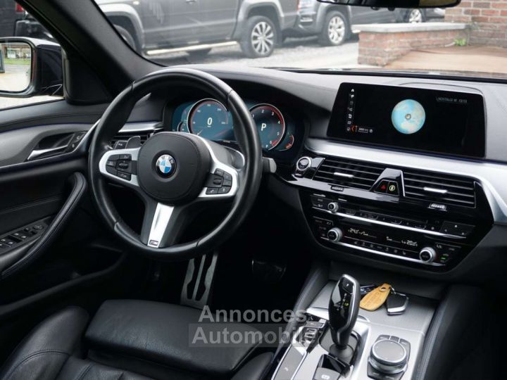 BMW Série 5 520 d PACK M -AUTO-COCKPIT-CARNET FULL-1ERE MAIN - 12