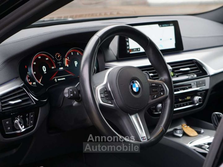 BMW Série 5 520 d PACK M -AUTO-COCKPIT-CARNET FULL-1ERE MAIN - 8