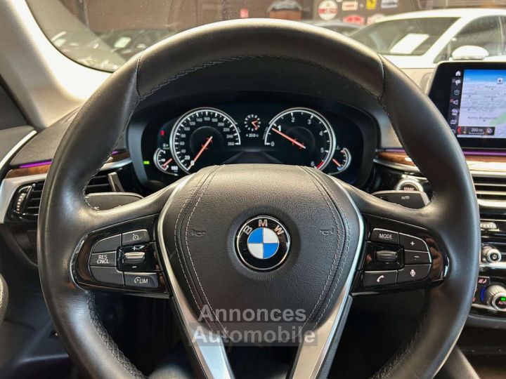 BMW Série 5 520 dA Alu19-OpenDak-ComfZet-Cam360-Hud - 7