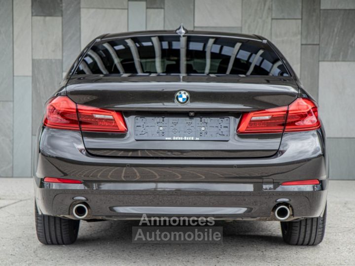 BMW Série 5 520iA Sportline - AUTOMAAT -  HISTORIEK - LEDER - CAMERA - SFEERVERLICHTING - KEYLESS START - AIRCO - 8