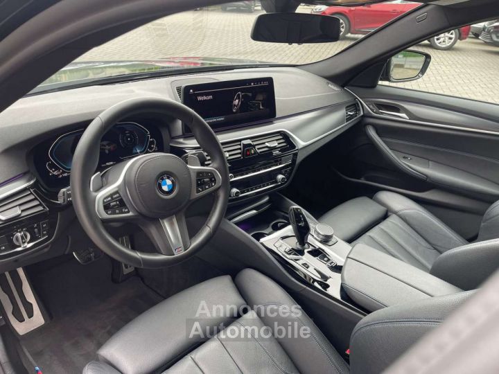 BMW Série 5 530 530e | M PACK,LEDEREN ZETELS,CARPLAY, CAMERA - 12