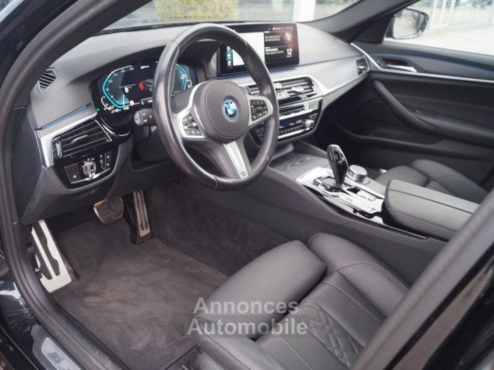 BMW Série 5 Serie 530 e PHEV Xdrive M-SPORTPAKKET ACC PANO 19M - 12