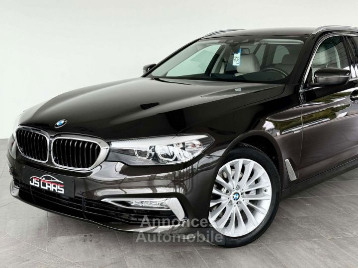 BMW Série 5 Touring  520 dA LUXURY LINE 1ERPRO ATTELAGE CUIR TVA - 2