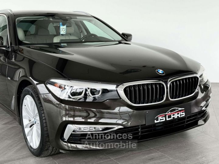 BMW Série 5 Touring  520 dA LUXURY LINE 1ERPRO ATTELAGE CUIR TVA - 9