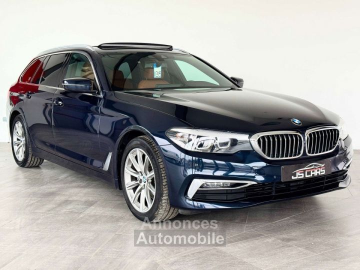 BMW Série 5 Touring 518 d LUXURY TOIT OUVR. CAMERA ATTELAGE TVA - 8