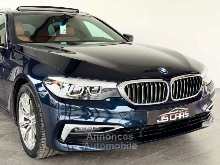 BMW Série 5 Touring 518 d LUXURY TOIT OUVR. CAMERA ATTELAGE TVA - 9