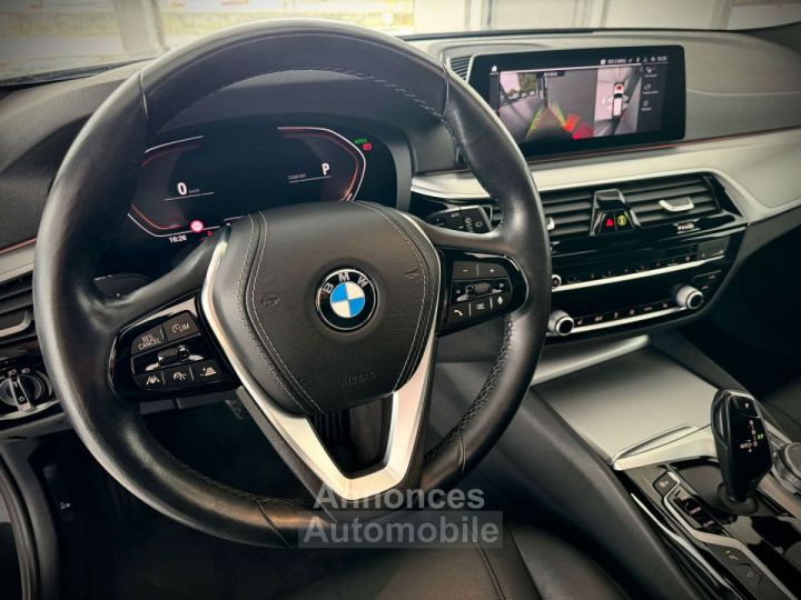 BMW Série 5 Touring 518 dA 1ERPRO ATTELAGE iCOCKPIT CAM360 TVA - 12