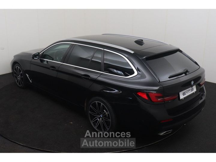 BMW Série 5 Touring 518 dA - LED NAVI LEDER 12M GARANTIE - 9