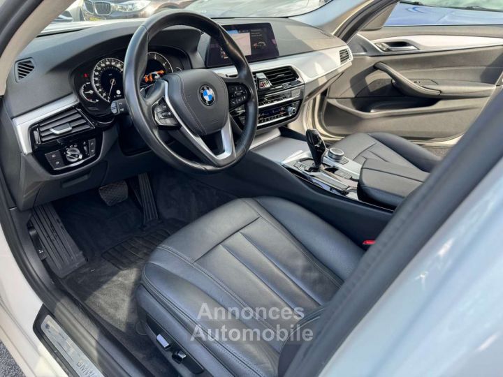 BMW Série 5 Touring 520 dA 190CV BREAK BOITE AUTO CUIR GPS DISTRONIC XENON - 12