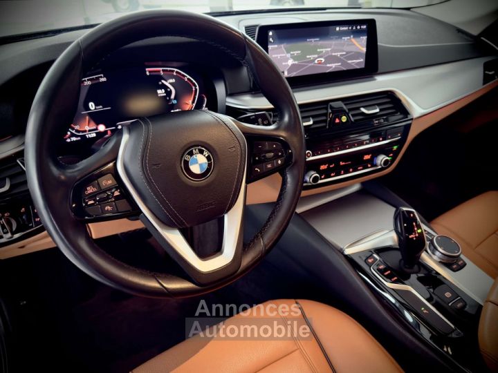 BMW Série 5 Touring 520 dA 1ERPRO CARPLAY LED COCKPIT CUIR TVA - 12