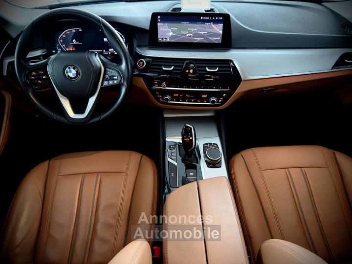 BMW Série 5 Touring 520 dA 1ERPRO CARPLAY LED COCKPIT CUIR TVA - 15