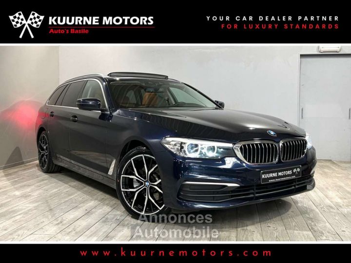 BMW Série 5 Touring 520 dA Alu19-Pano-Leder-Led-Gps - 1