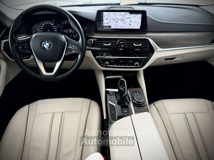 BMW Série 5 Touring 520 dA LUXURY LINE 1ERPRO ATTELAGE CUIR TVA - 15