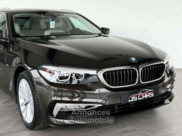 BMW Série 5 Touring 520 dA LUXURY LINE 1ERPRO ATTELAGE CUIR TVA - 9