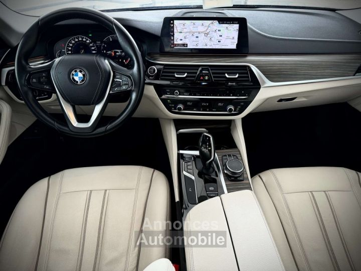 BMW Série 5 Touring 520 dA LUXURY LINE 1ERPRO ATTELAGE CUIR TVA - 16