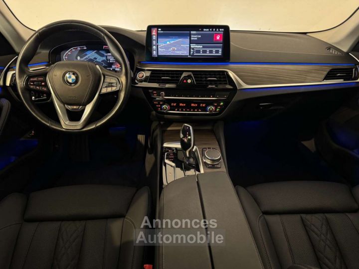 BMW Série 5 Touring 520 i Act.Cruise-Sportseat-Trekhaak-Cam-DAB - 9